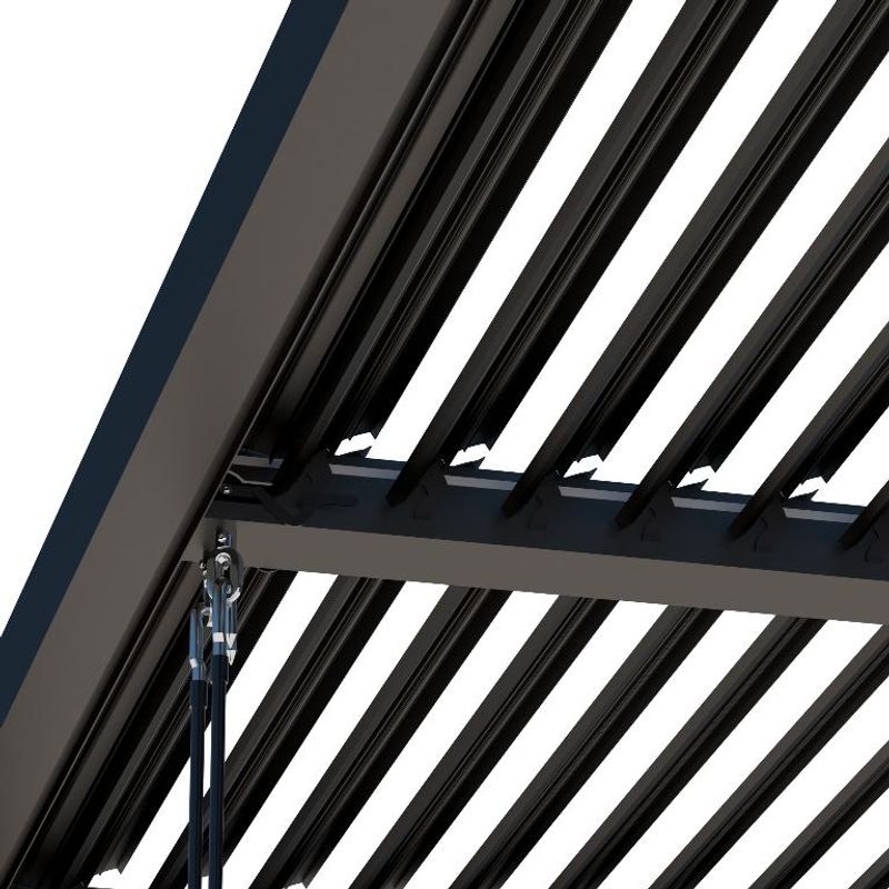 Pergola 3x6m  Sort